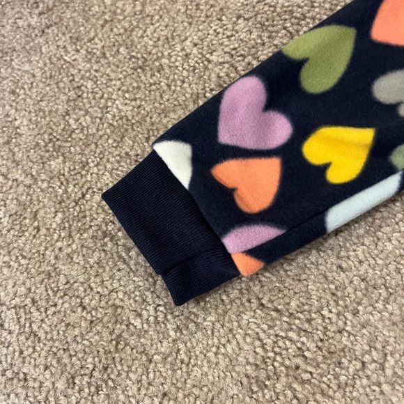 Carter's Girls Soft & Warm Polyester Fleece Footie Pajama - Picture 4 of 10